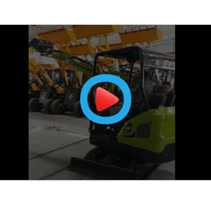 Video of using tracked excavators